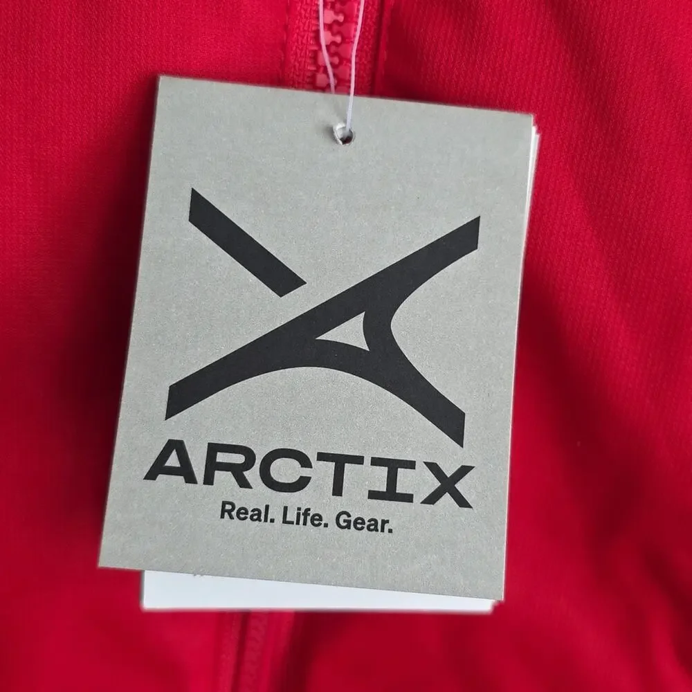 Arctix Insulated Red Grey and Camouflage Winter Hooded Coat Kids Size 3T NWT